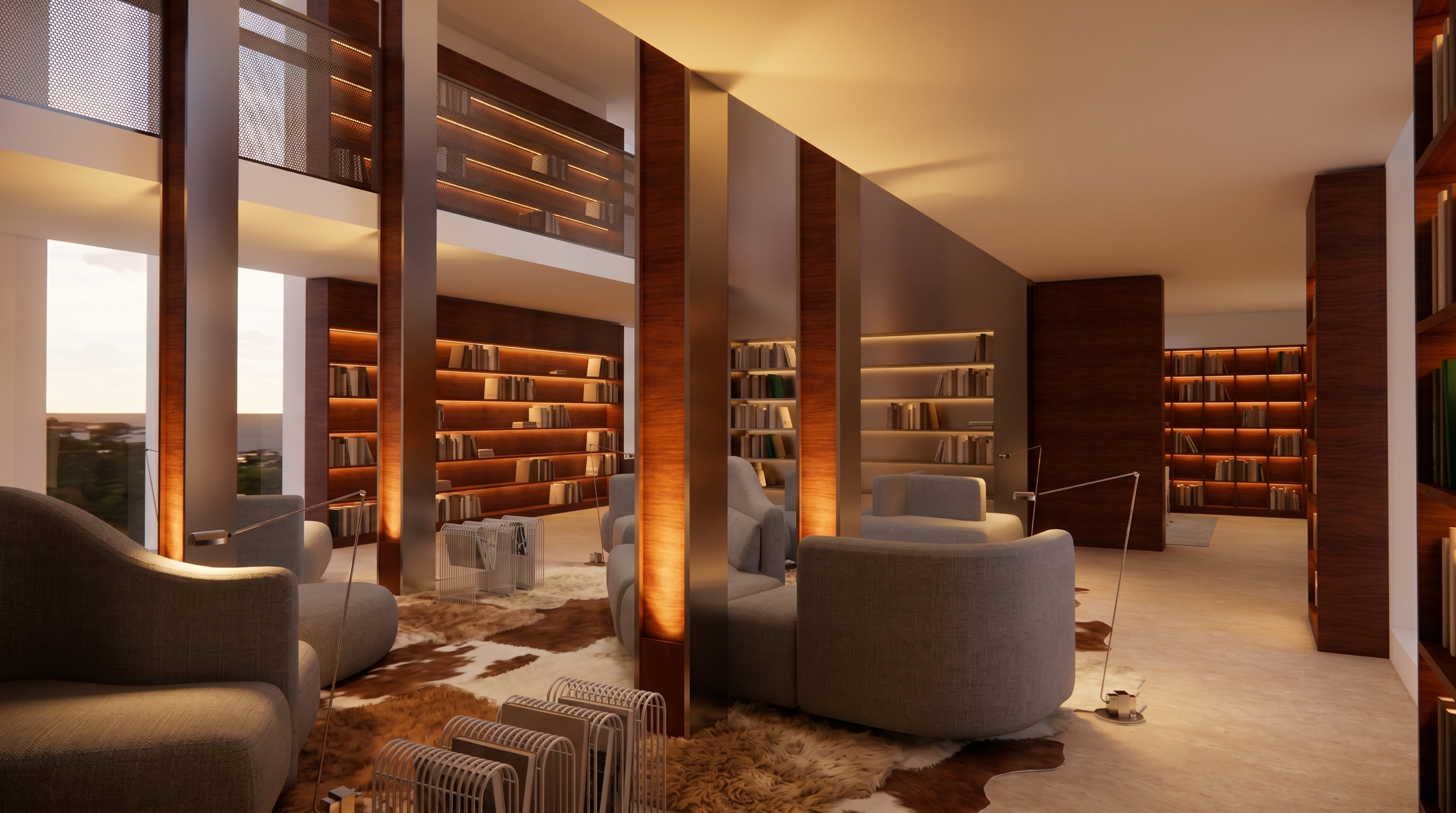 The Library, Spatial concept