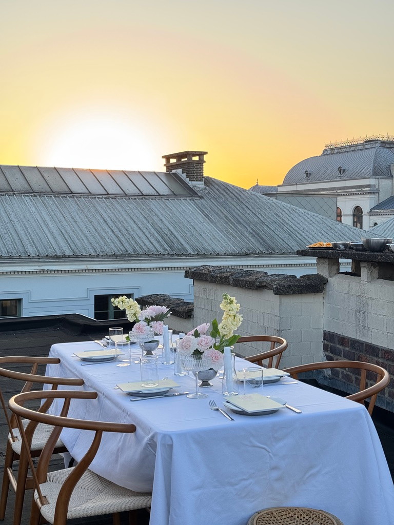 The Rooftop Dinner, Rooftop dinner · Concept · Styling